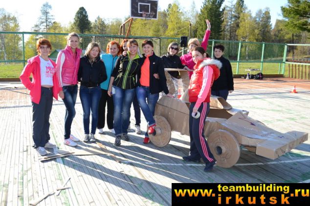 Творческий тимбилдинг Сбербанка в первый день лета (Иркутск)
