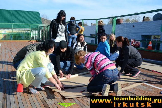 Творческий тимбилдинг Сбербанка в первый день лета (Иркутск)