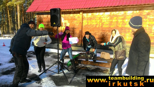 Квест-тимбилдинг в Иркутске команды Sbarro