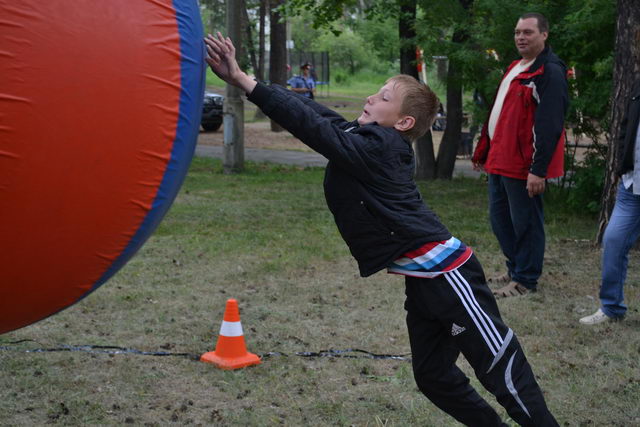 Спортивная часть дня молодежи г. Ангарск